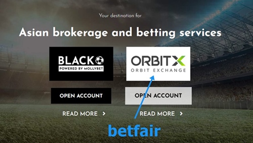 Example of sports betting broker offers